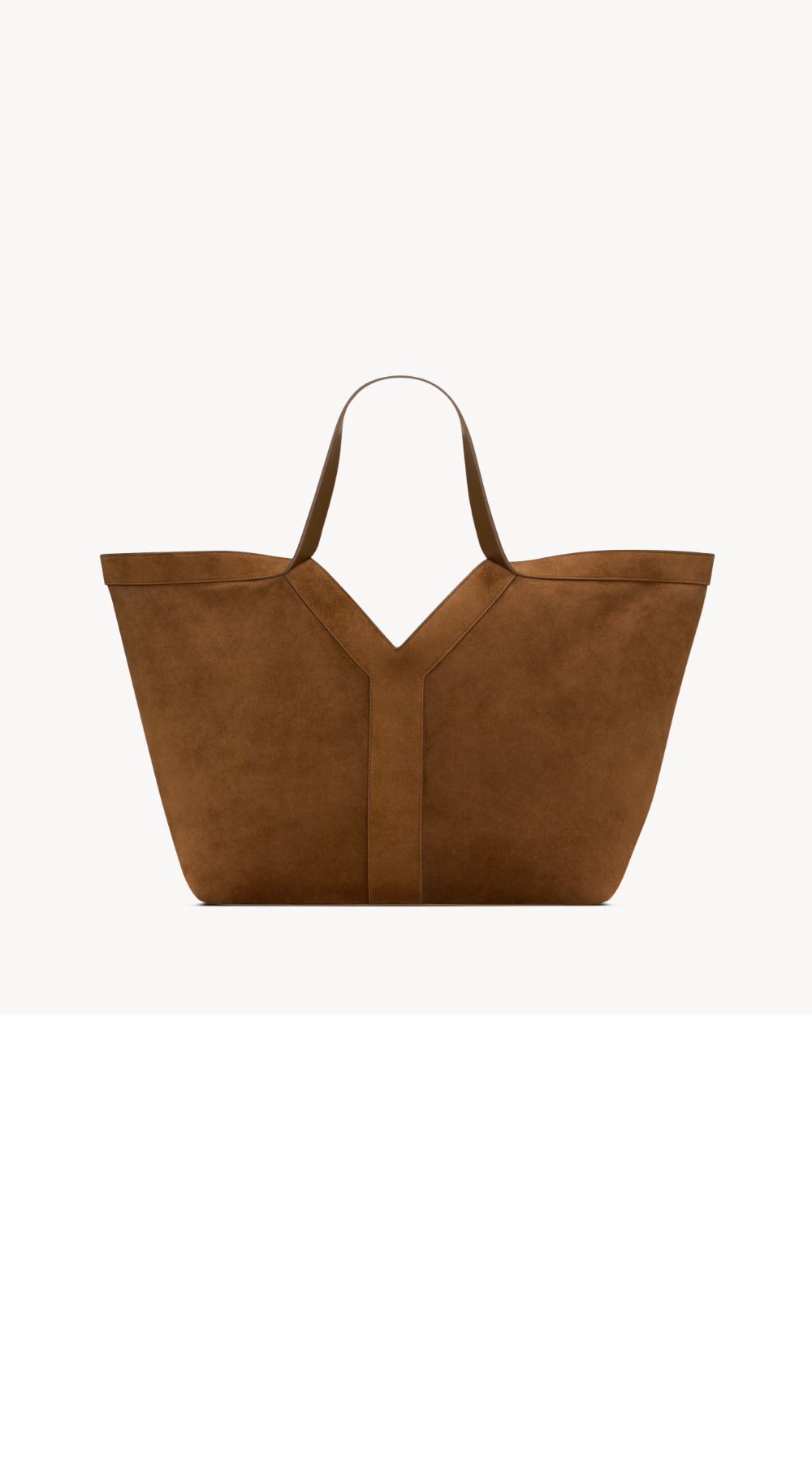 스웨이드 소재의 y 토트 817602 > Y Tote Bag - Y 토트 백