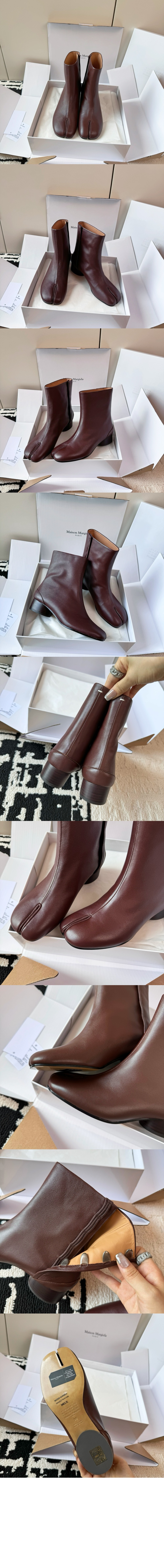 Tabi 빈티지 가죽 발목 부츠 T2148 > Tabi Boots/Shoes - 타비 부츠/슈즈