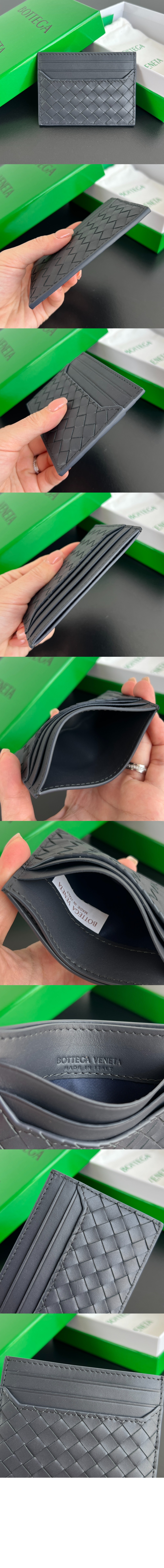 인트레치아토 피콜로 카드케이스 817397 > Intrecciato Card Case - 인트레치아토 카드지갑