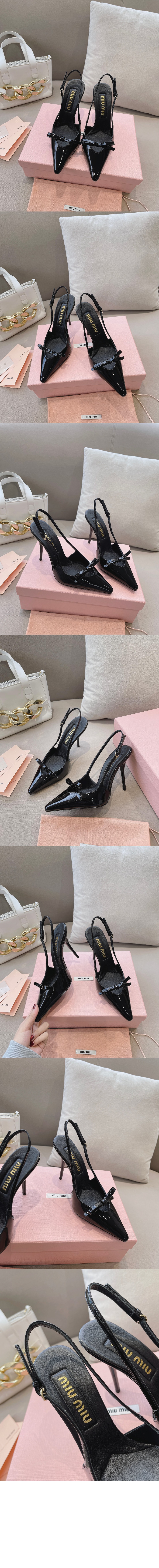 페이턴트 레더 슬링백힐 5I015E > Pumps - 펌프스