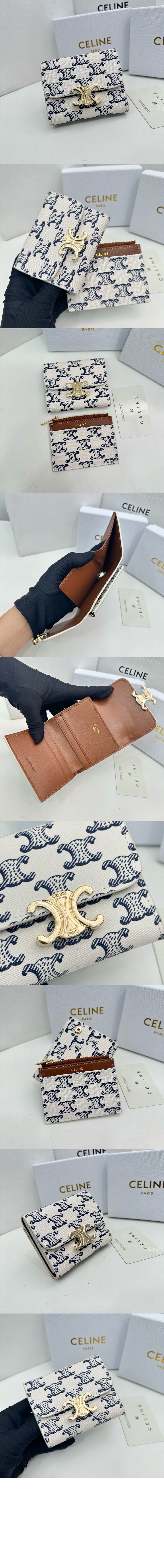 컴팩트 반지갑 10I652 > Triomphe Coin Purse - 트리옹프 동전 지갑