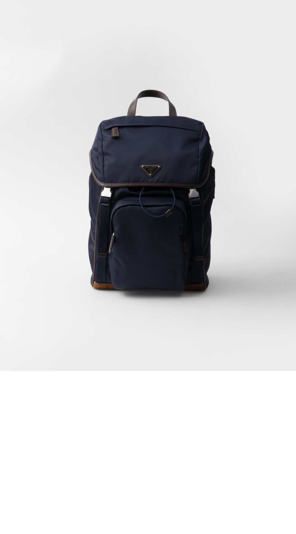 리나일론 및 가죽 백팩 2VZ135 > Backpack - 백팩