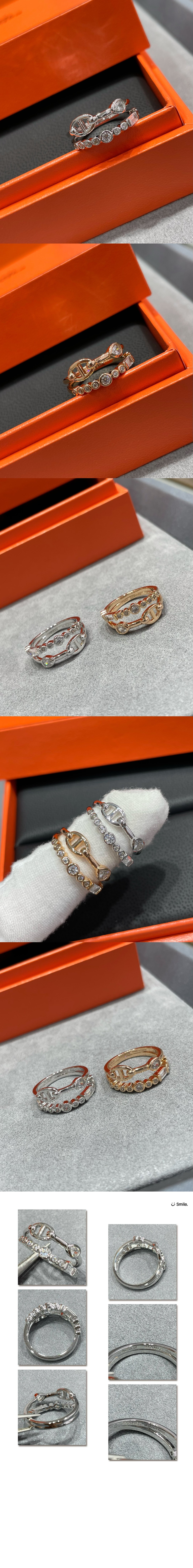 Chaine d ancre Chaos Fancy 링 > 에르메스