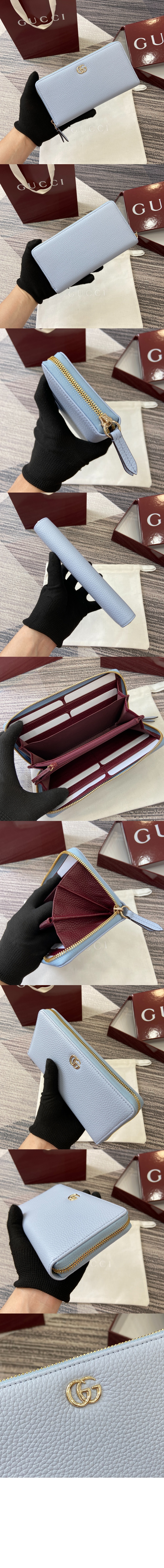 GG 마몬트 장지갑 456117 > GG Zipper Walle - GG 지퍼월렛