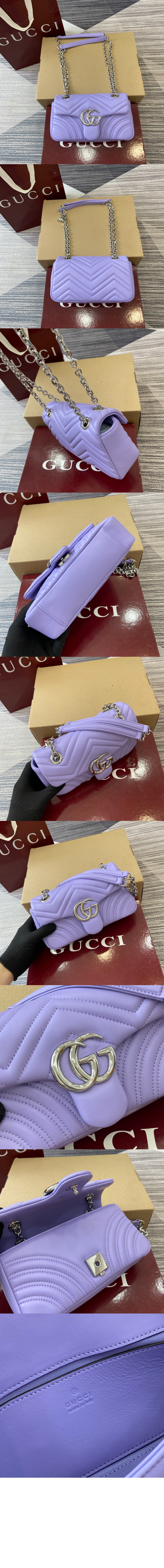 GG 마몽 스몰 숄더백 ‎837280 > GG Marmont - GG 마몽