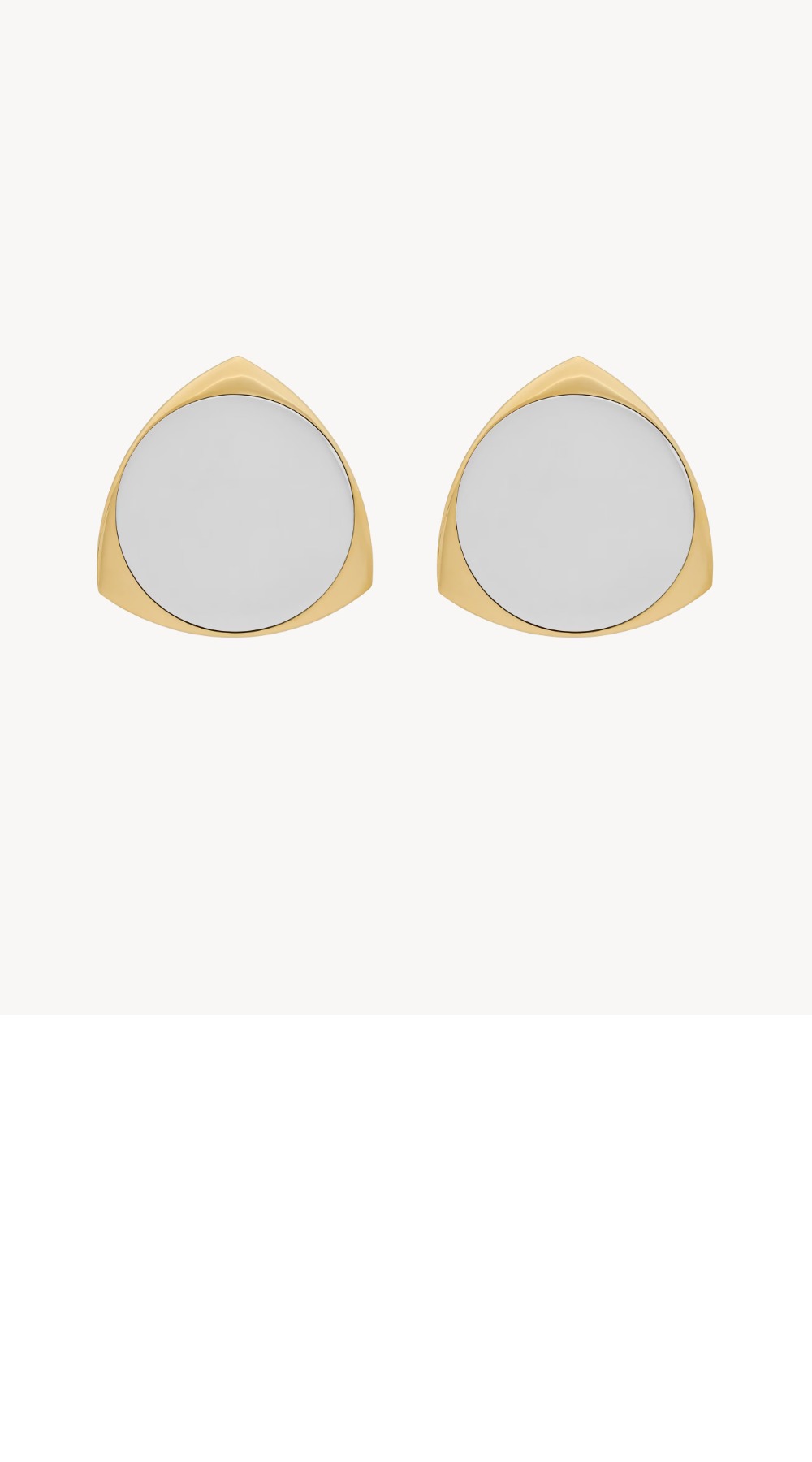 메탈 소재의 쉴드 이어링 788236 > 생로랑