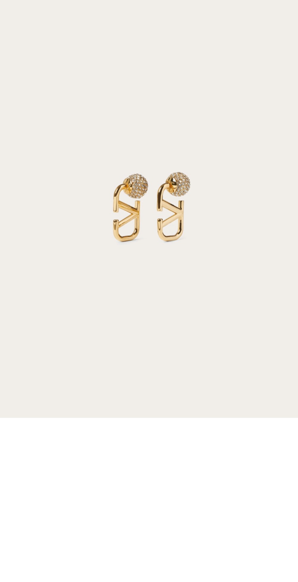 금속 이어링 > 발렌티노