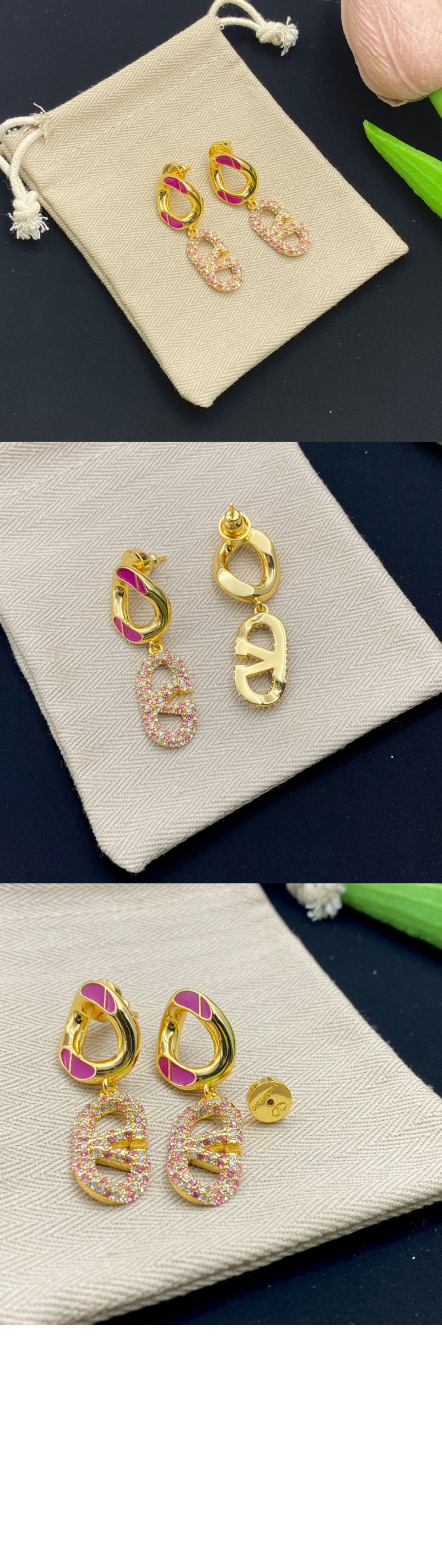 금속 이어링 > 발렌티노