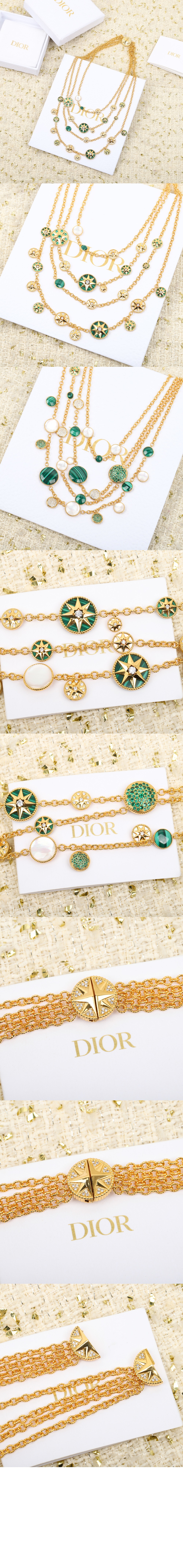 Rose des Vents 플래스트런 목걸이 JRDV9 > 디올