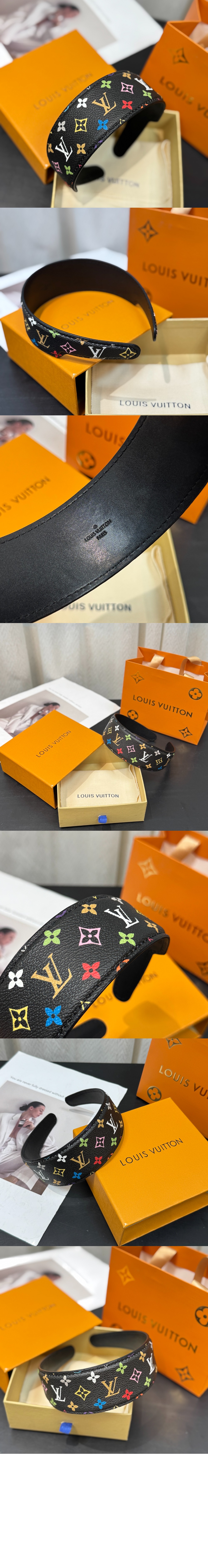 LV x TM Monogram 헤드밴드 블랙 M96121 > Etc - 기타제품