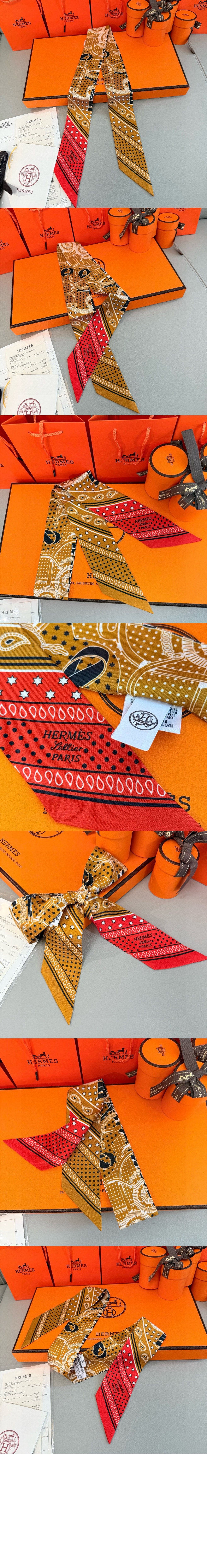 Eperon d'Or Bandana Twilly 트윌리 > 에르메스