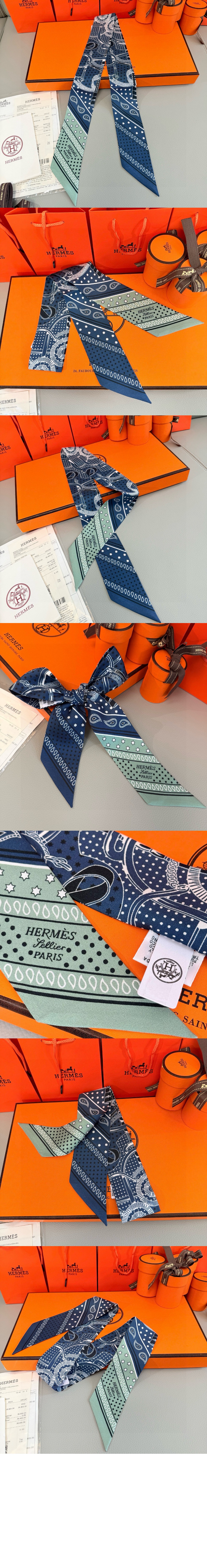 Eperon d'Or Bandana Twilly 트윌리 > 에르메스