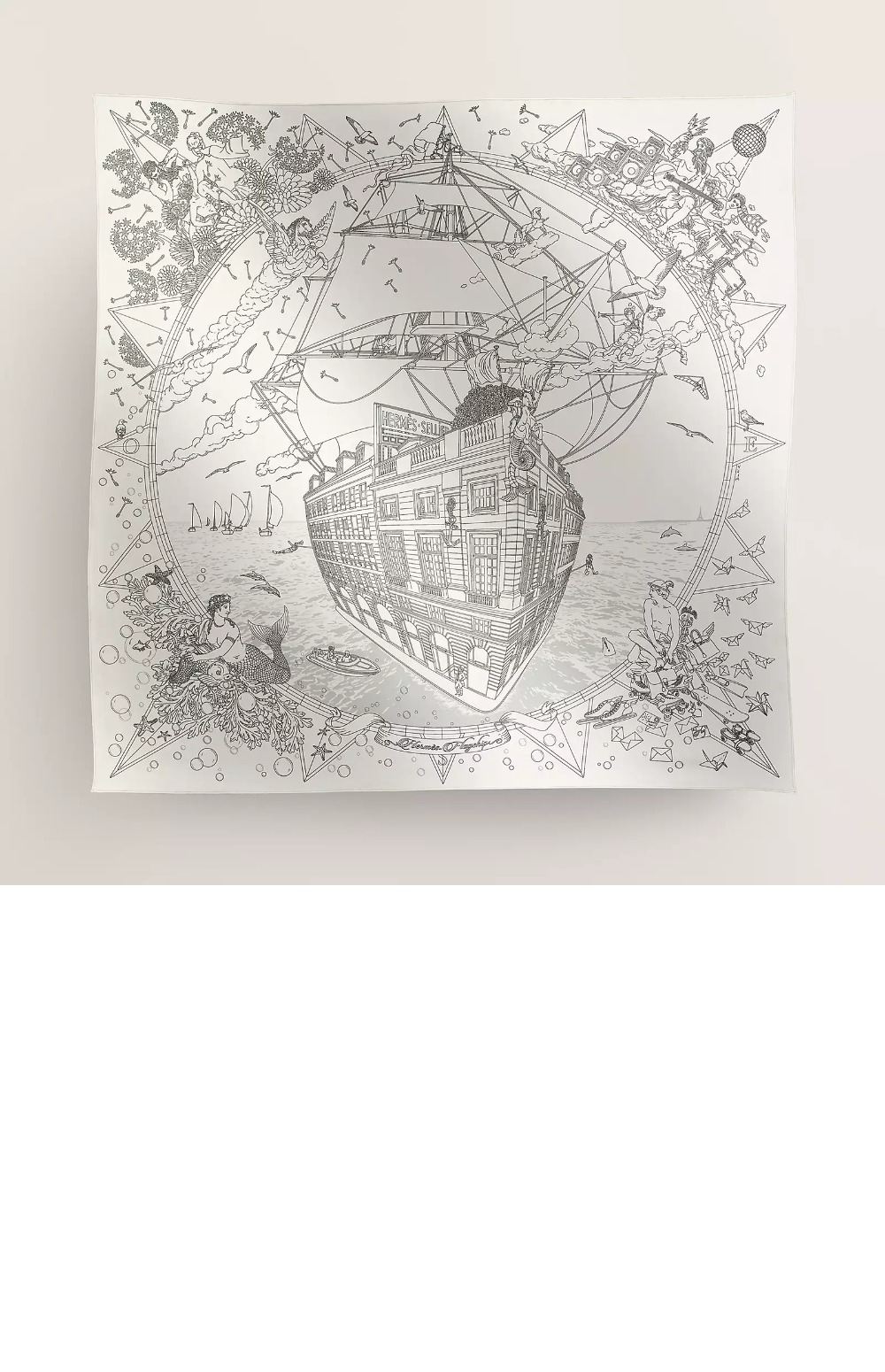 Hermes Flagship 스카프 90 > 에르메스