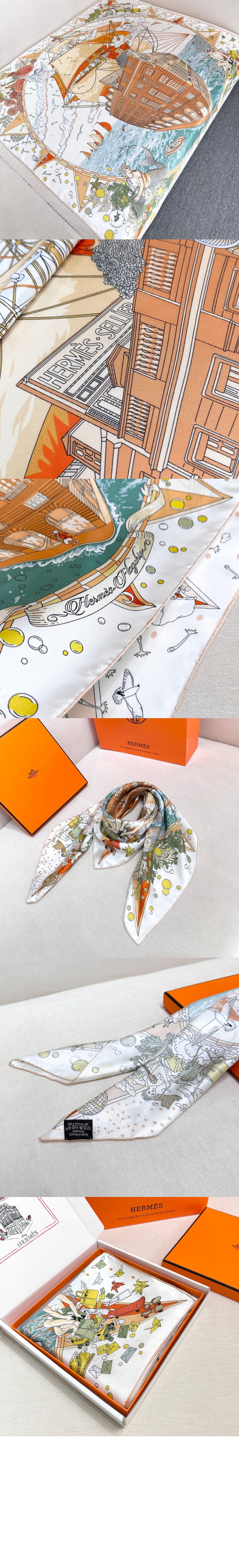 Hermes Flagship 스카프 90 > 에르메스