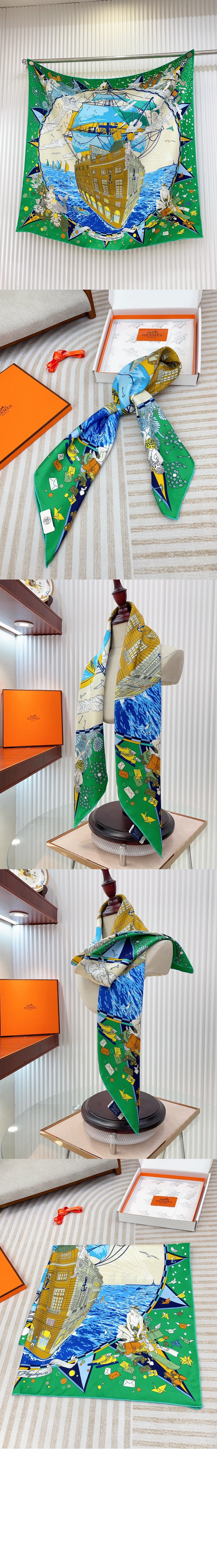 Hermes Flagship 스카프 90 > 에르메스