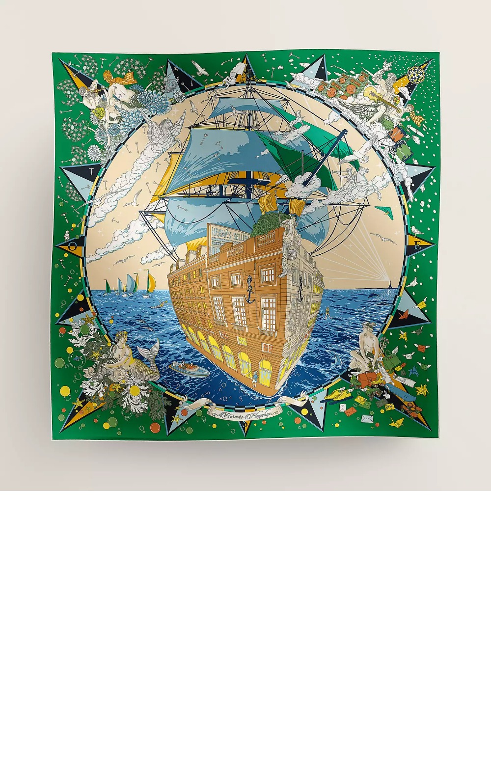 Hermes Flagship 스카프 90 > 에르메스