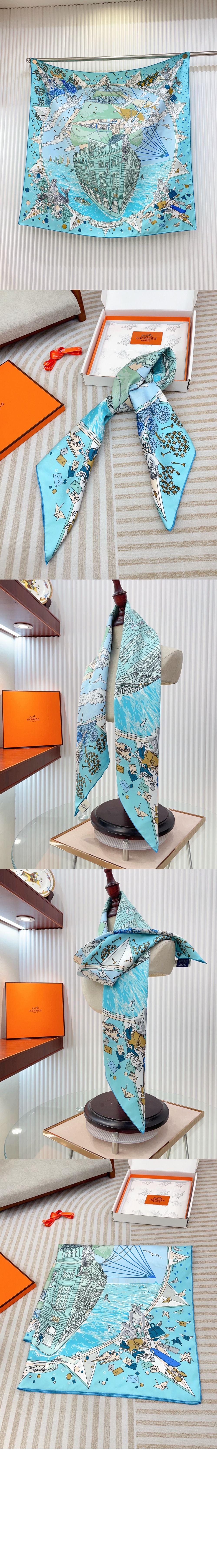 Hermes Flagship 스카프 90 > 에르메스