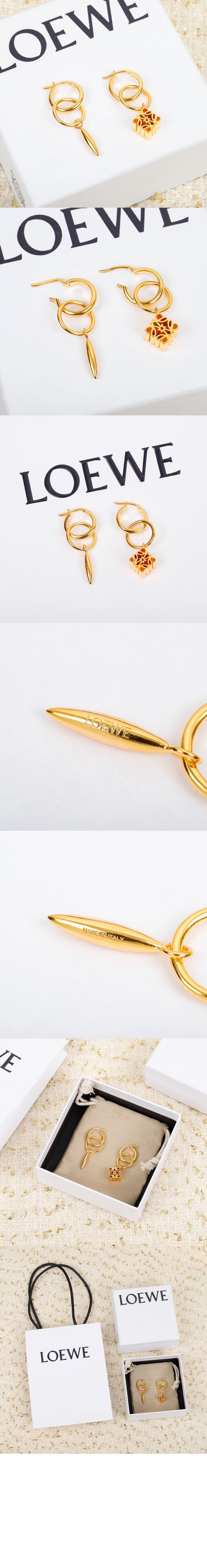 비대칭 이어링 > 로에베