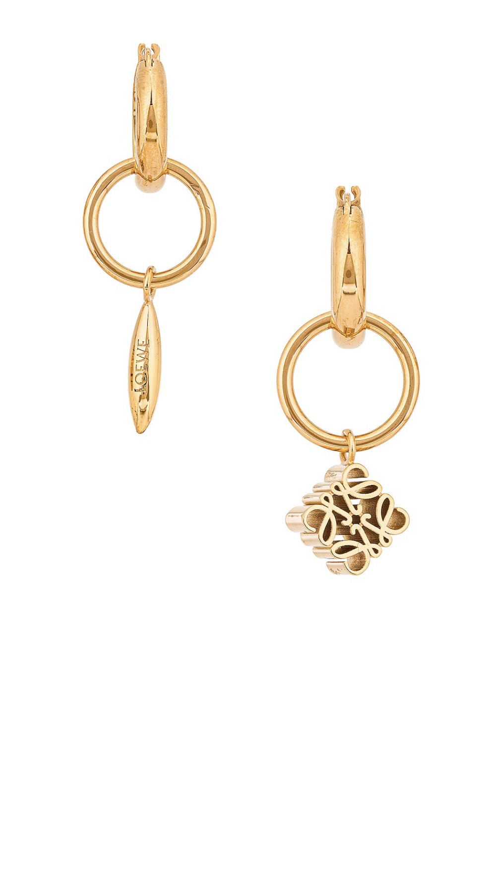 비대칭 이어링 > 로에베