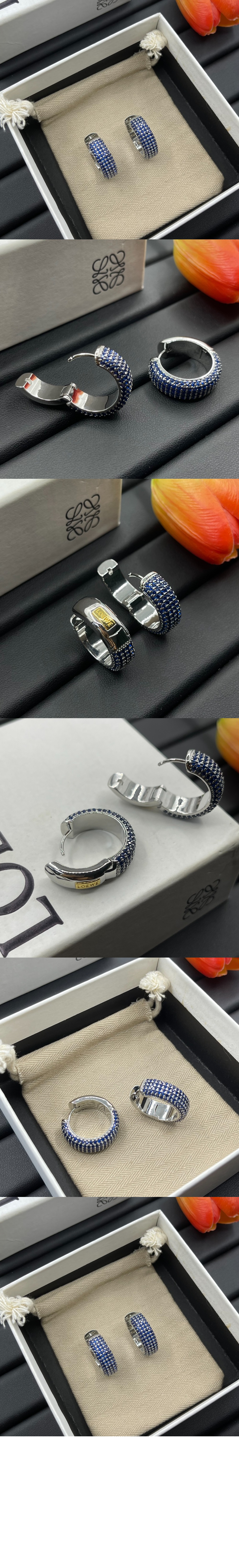 파베 후프 이어링 > 로에베