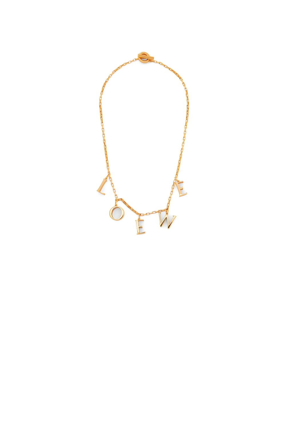 알파벳 목걸이 > 로에베