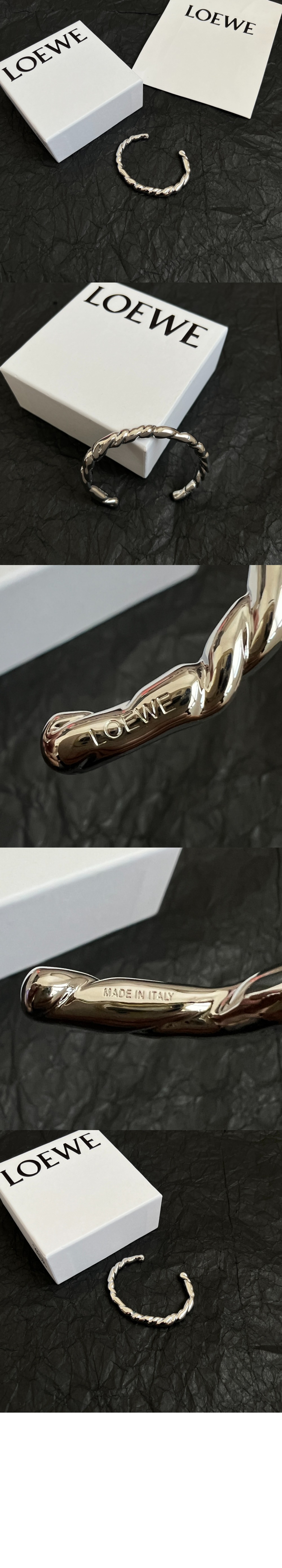 씬 나파 트위스트 커프 > 로에베