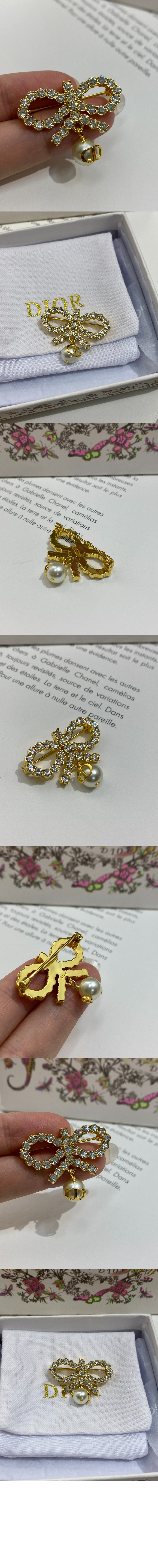 Le Nœud de Dior 브로치 V1631 > 디올
