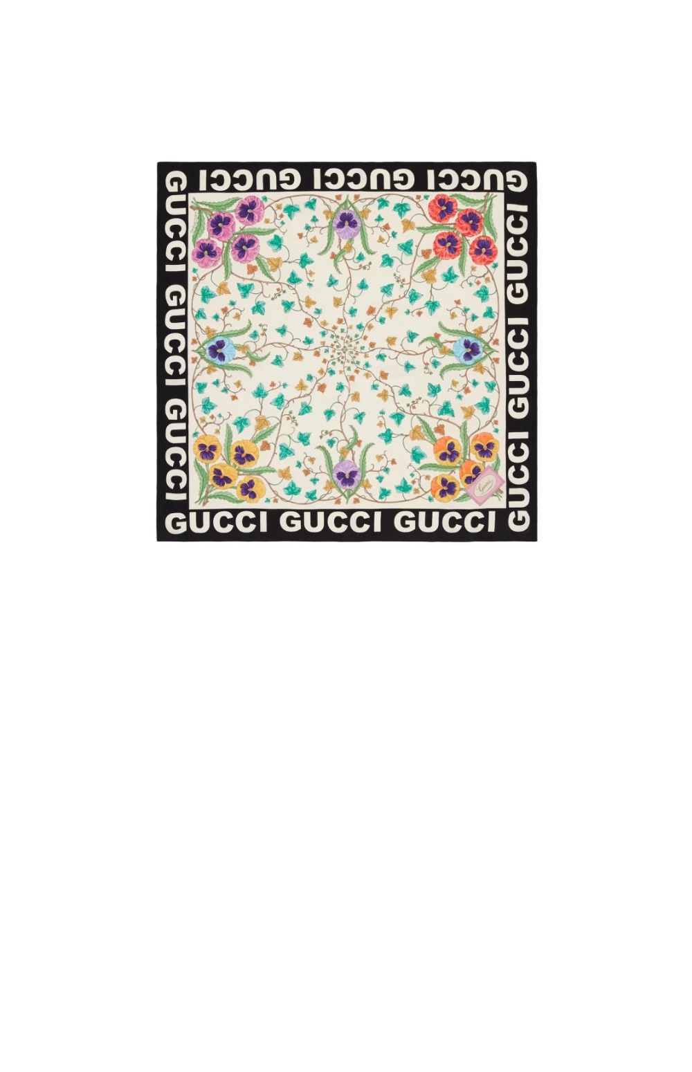 플라워 프린트 실크 스카프 743876 > Etc - 기타제품