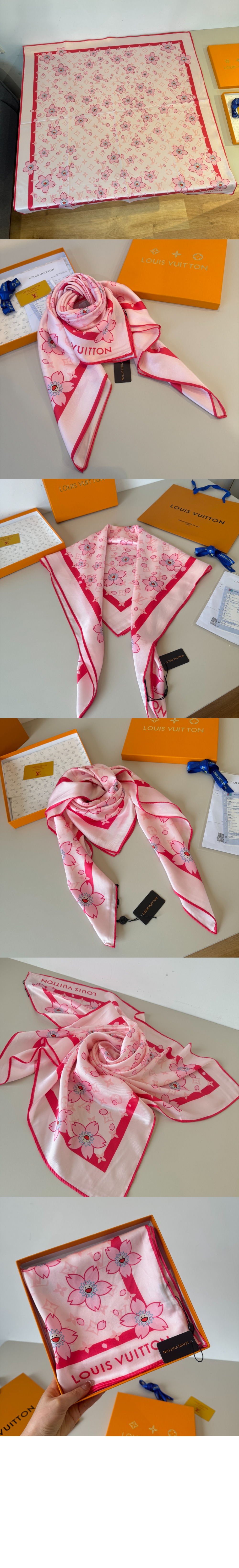 LV x TM 모노그램 체리 블라썸 스퀘어 90 M94964 > Etc - 기타제품