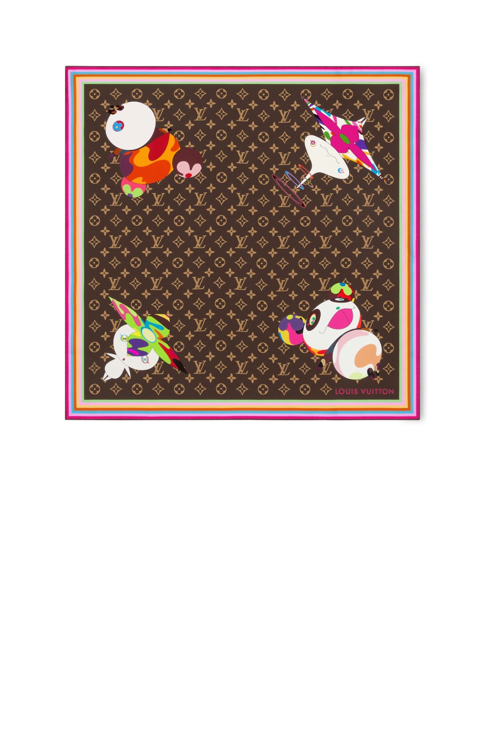 LV x TM 모노그램 슈퍼플랫 캐릭터 스퀘어 90 M96274 > Etc - 기타제품