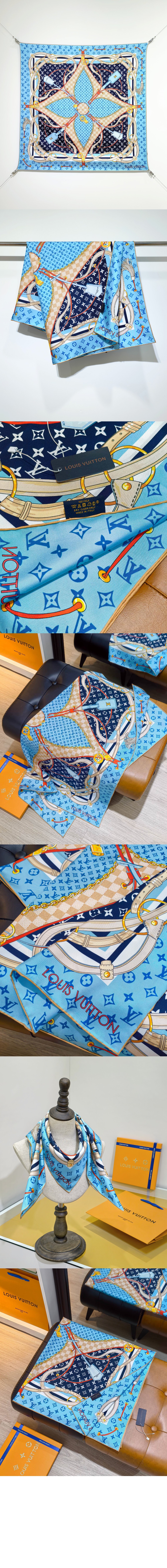 비통 플라워  앤드 스트랩 스퀘어 90 M96123 > Etc - 기타제품