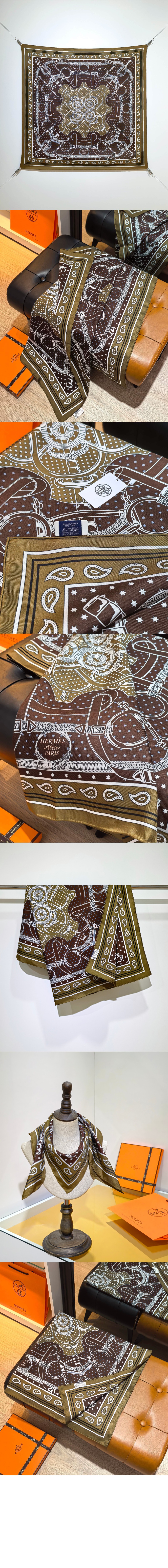 Eperon d'Or 스카프 90 > 에르메스