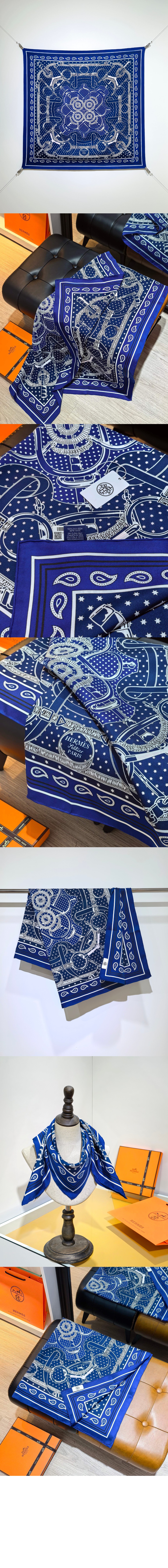 Eperon d'Or 스카프 90 > 에르메스