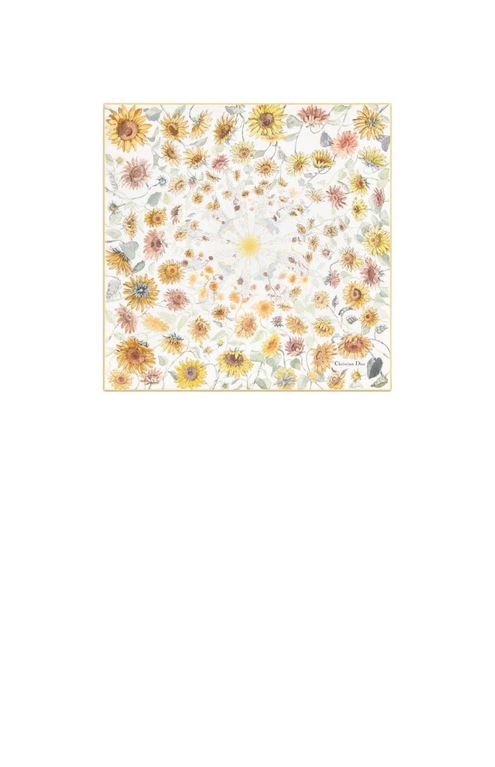 식물 화훼 70 스퀘어 스카프  42FLE > 디올