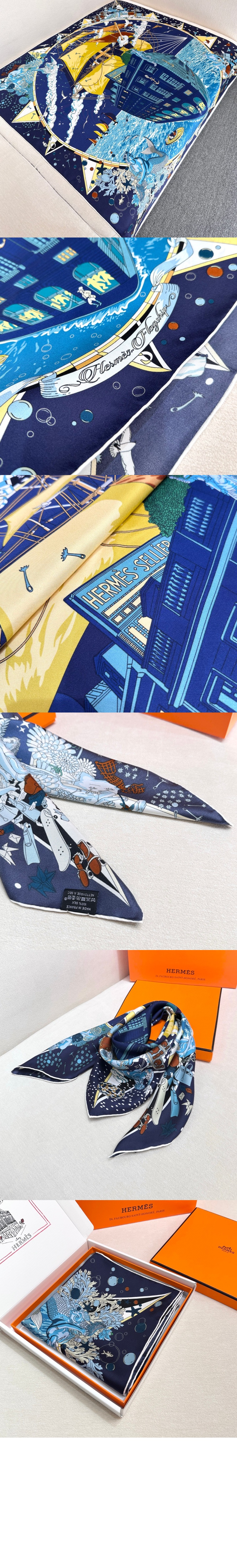 Hermes Flagship 스카프 90 > 에르메스