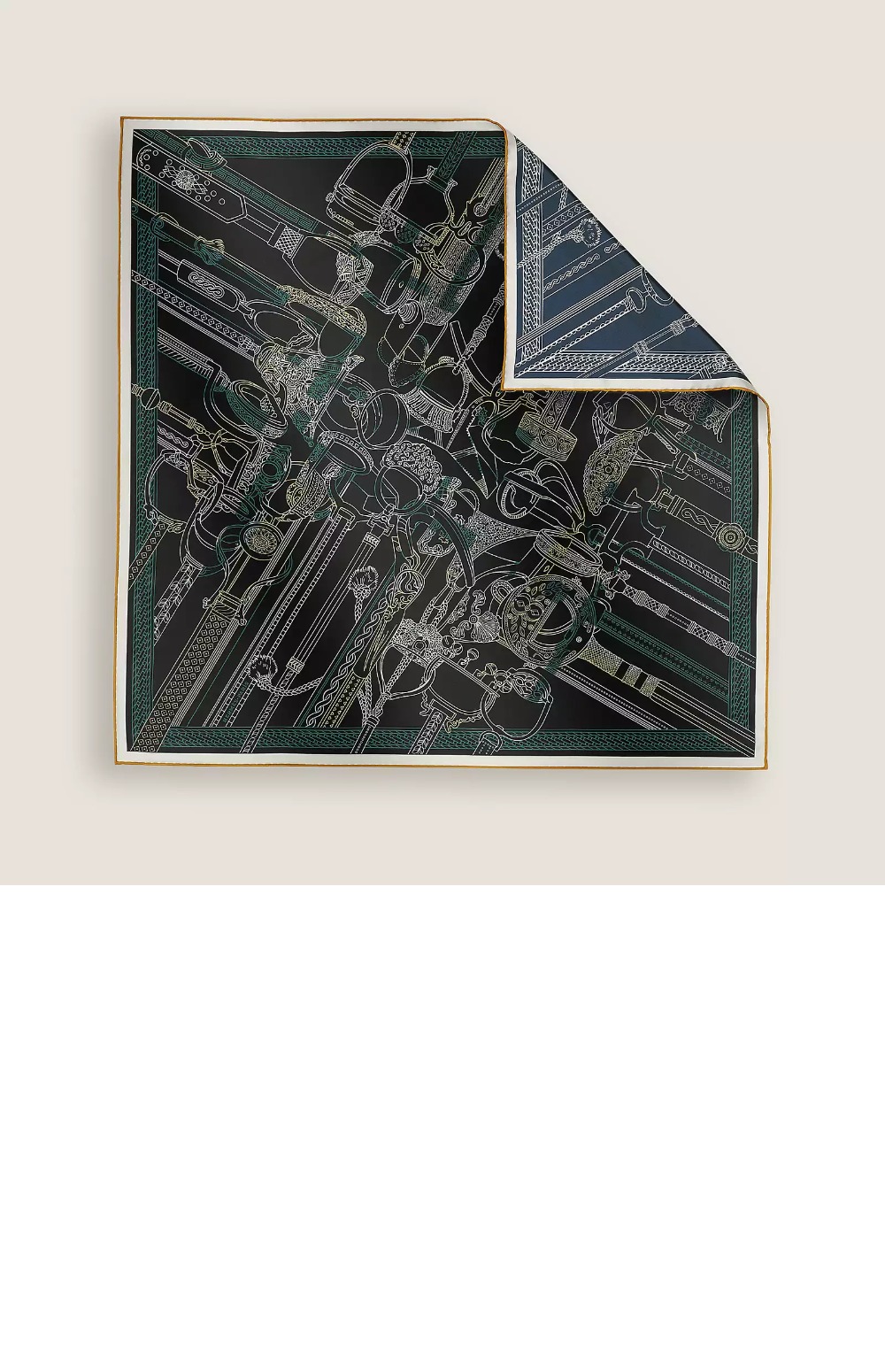 Concours d'Etriers wash 스카프 90 > 에르메스