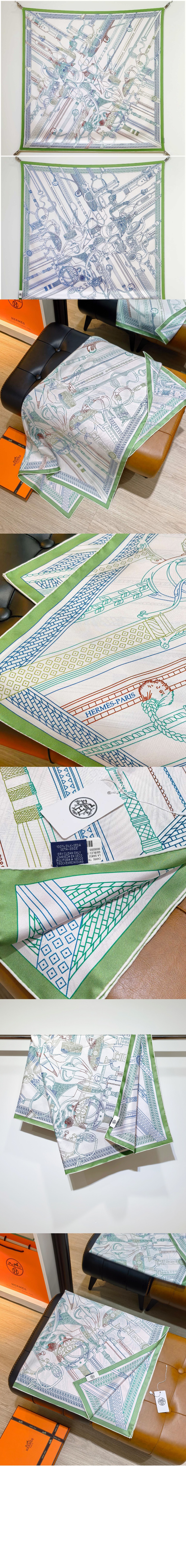 Concours d'Etriers wash 스카프 90 > 에르메스