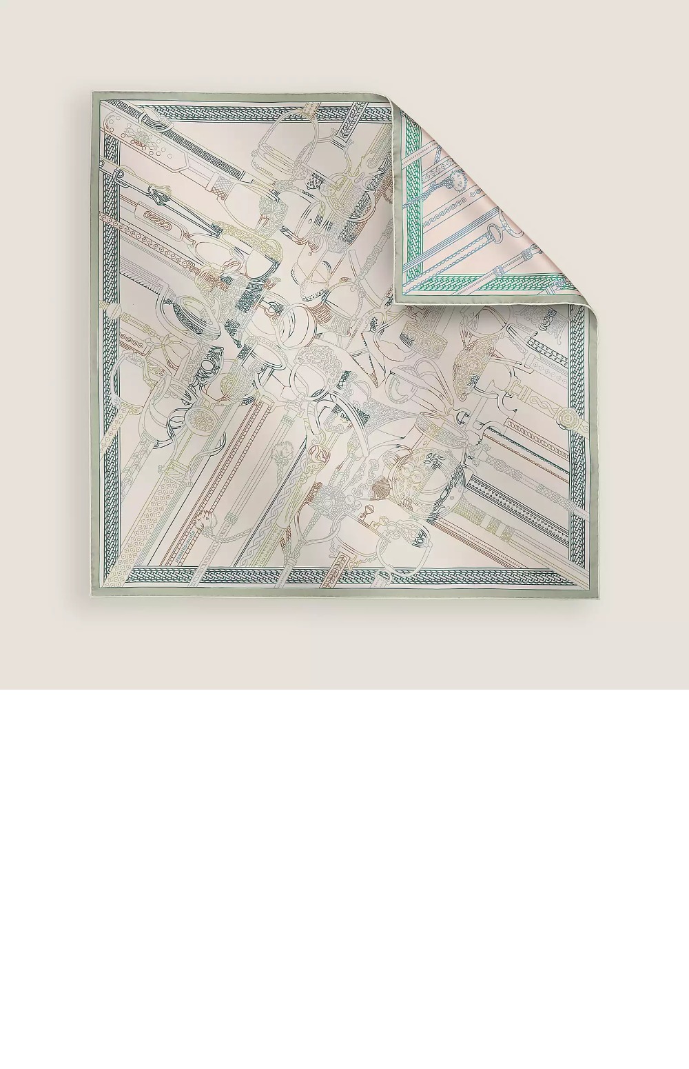 Concours d'Etriers wash 스카프 90 > 에르메스