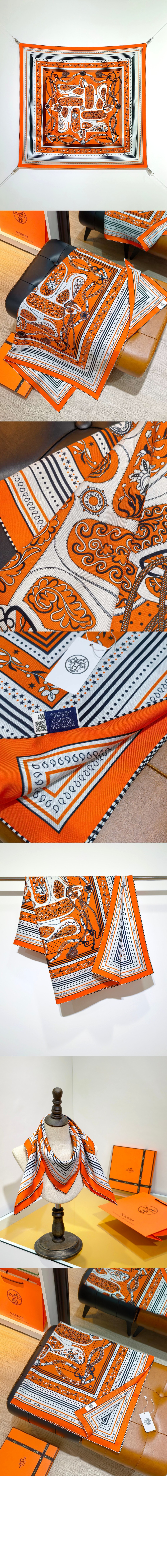 Festival des Amazones Bandana 스카프 90 > 에르메스