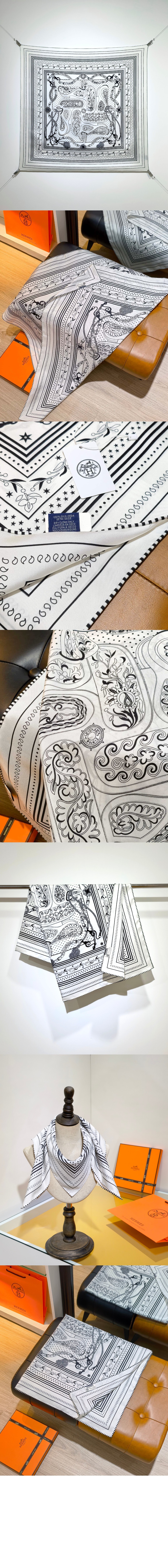 Festival des Amazones Bandana 스카프 90 > 에르메스