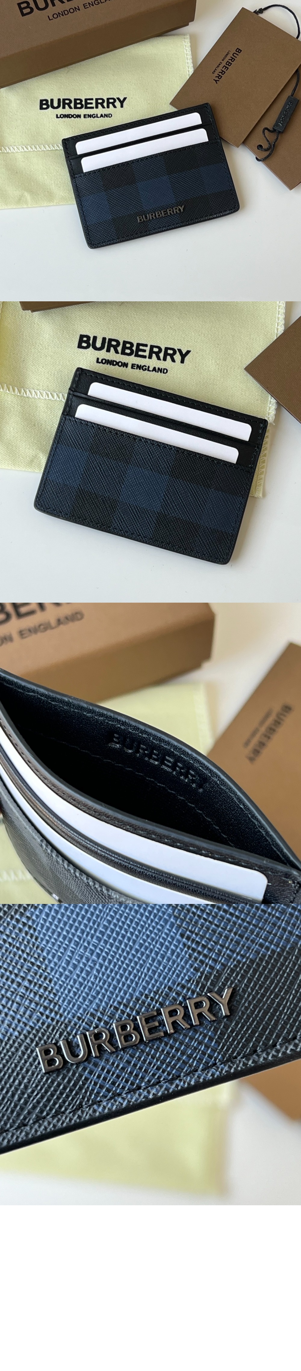 버버리 체크 카드 홀더 80702751 > Card Holder - 카드 홀더