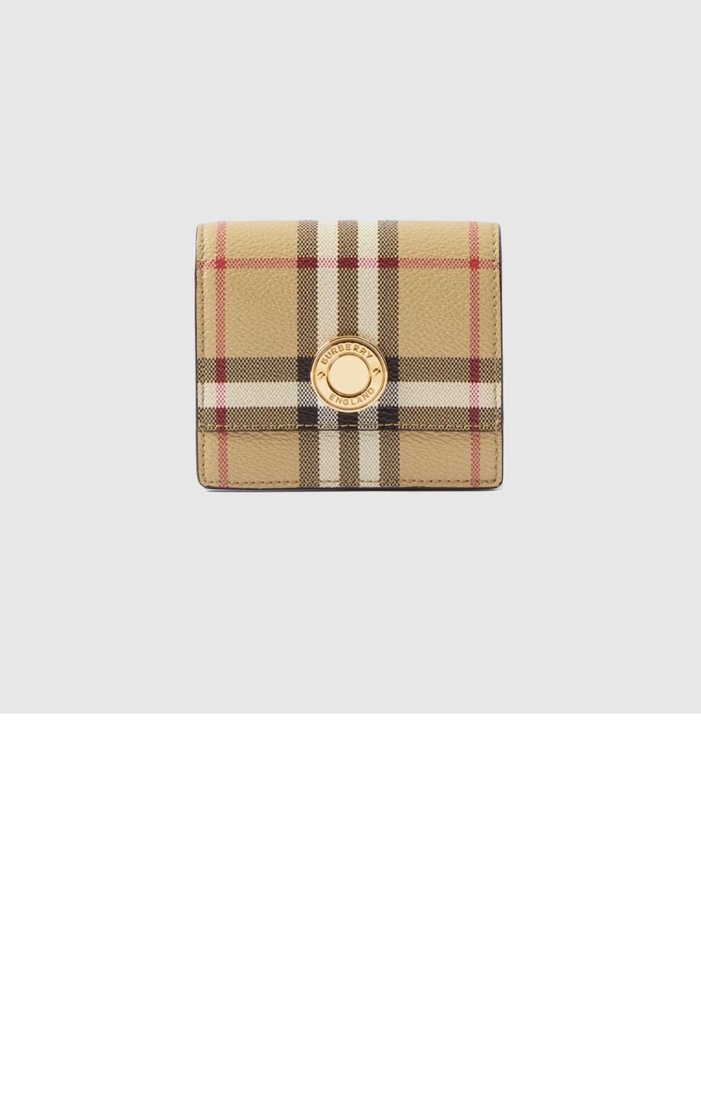 스몰 체크 반지갑 80704171 > Vintage Check Wallet - 빈티지 체크 지갑