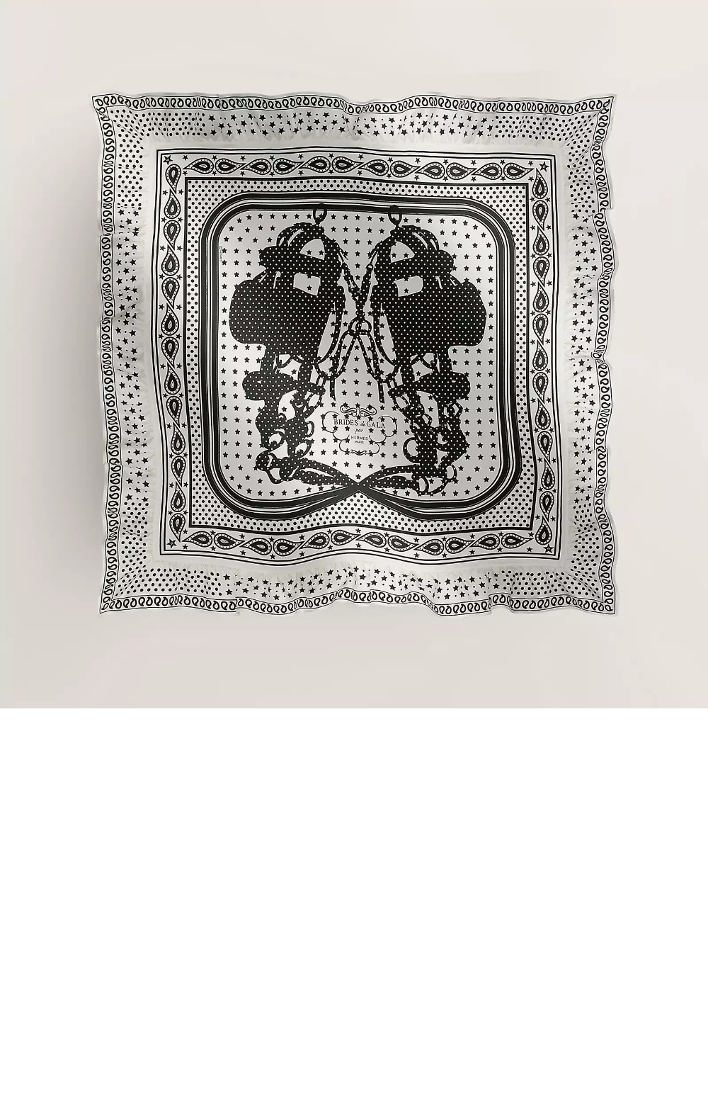 Brides de Gala Bandana a Pois 스카프 70 > 에르메스