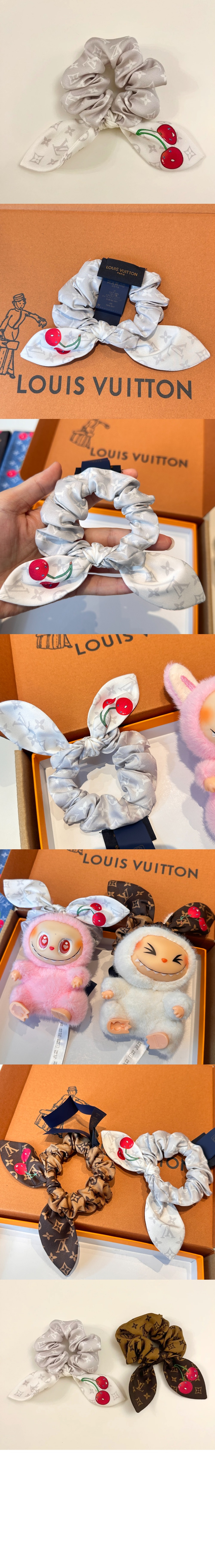 LV x TM 모노그램 세리즈 스크런치 세트 M96069 > Etc - 기타제품