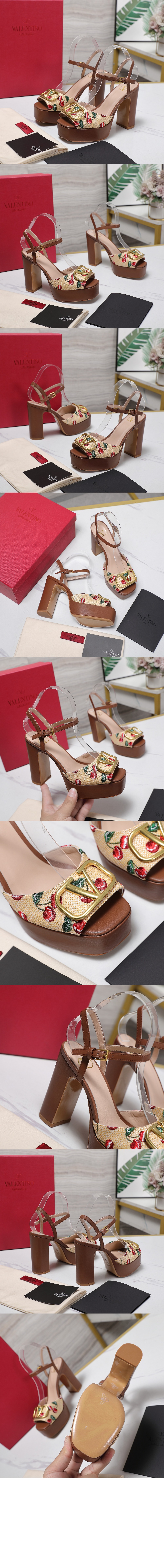 브이로고 시그니처 체리픽 플랫폼 샌들 > Vlogo - 브이로고