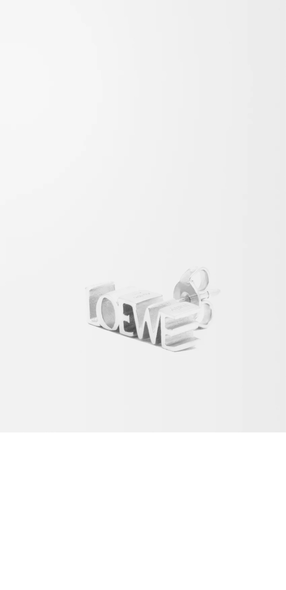 그래픽 싱글 이어링 > 로에베