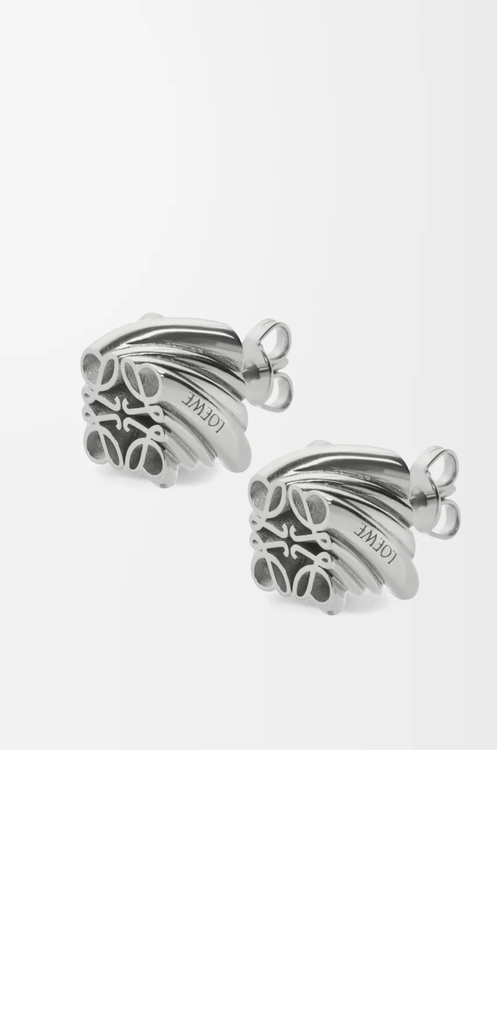 트위스트 애너그램 스터드 이어링 > 로에베