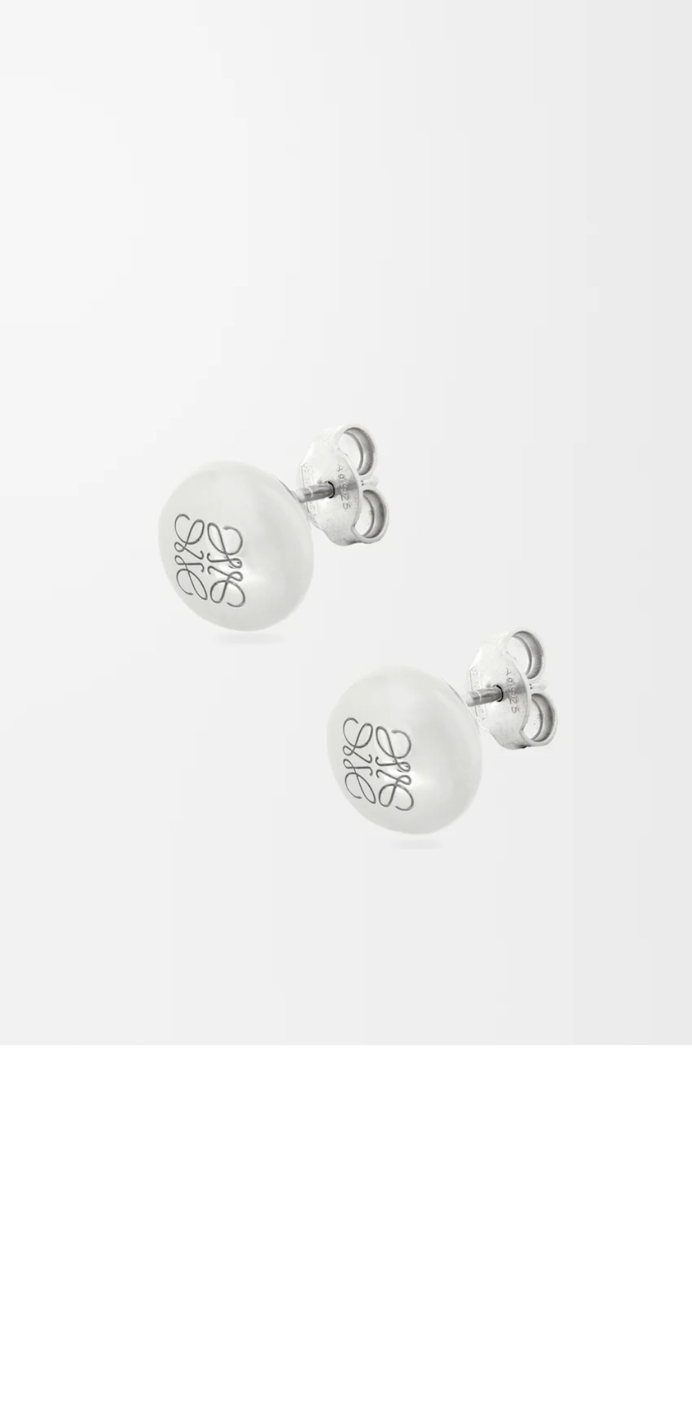 애너그램 페블 스터드 이어링 > 로에베