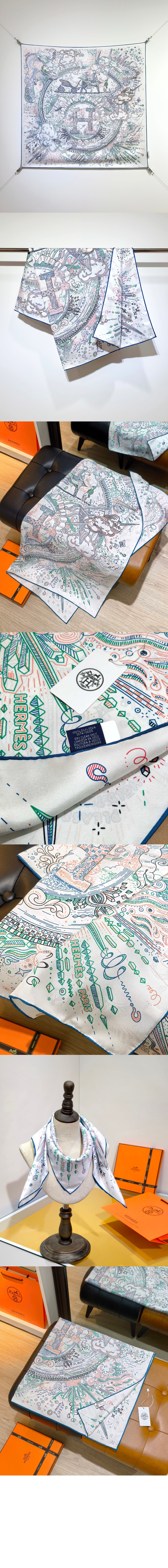 Please Hold The Line 스카프 90 > 에르메스