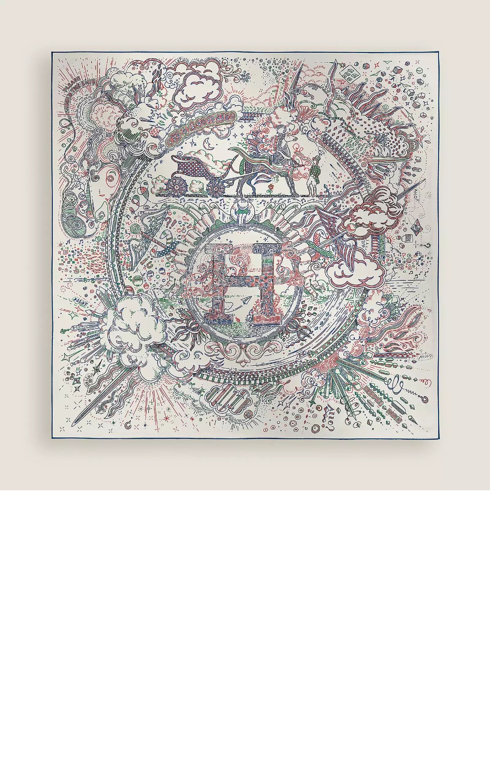 Please Hold The Line 스카프 90 > 에르메스